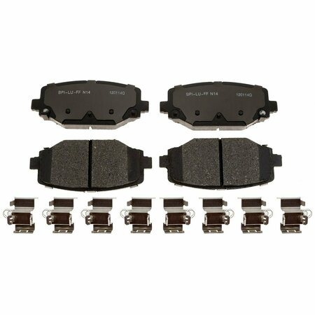 R/M BRAKES OE Replacement, Ceramic, Includes Mounting Hardware MGD1596CH